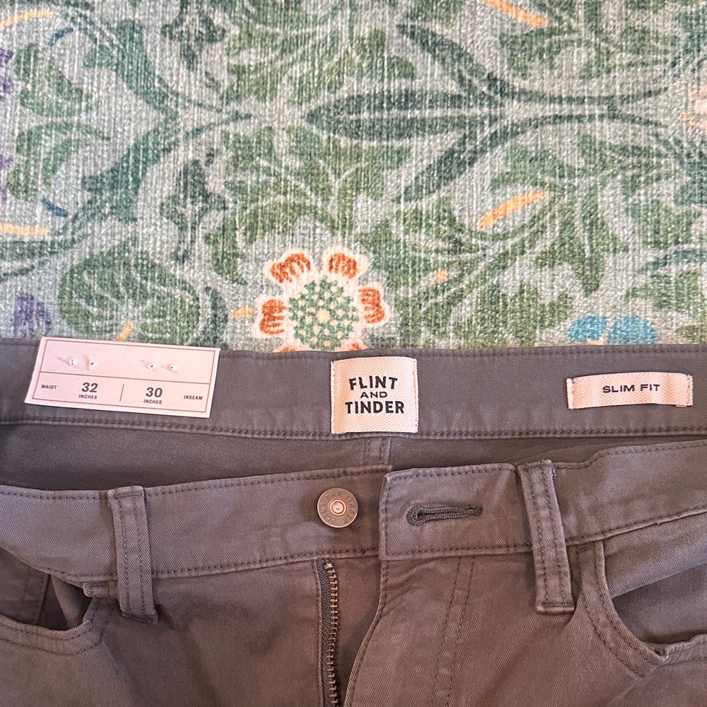 Flint and Tinder Slim Fit 5 Pocket Pants